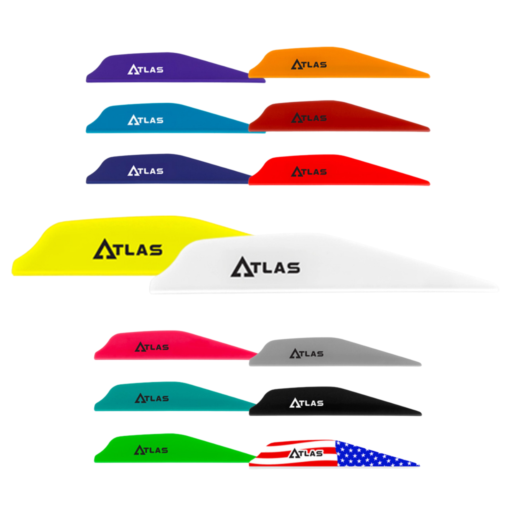 Bohning Atlas AR1000 Vane - 100er Pack