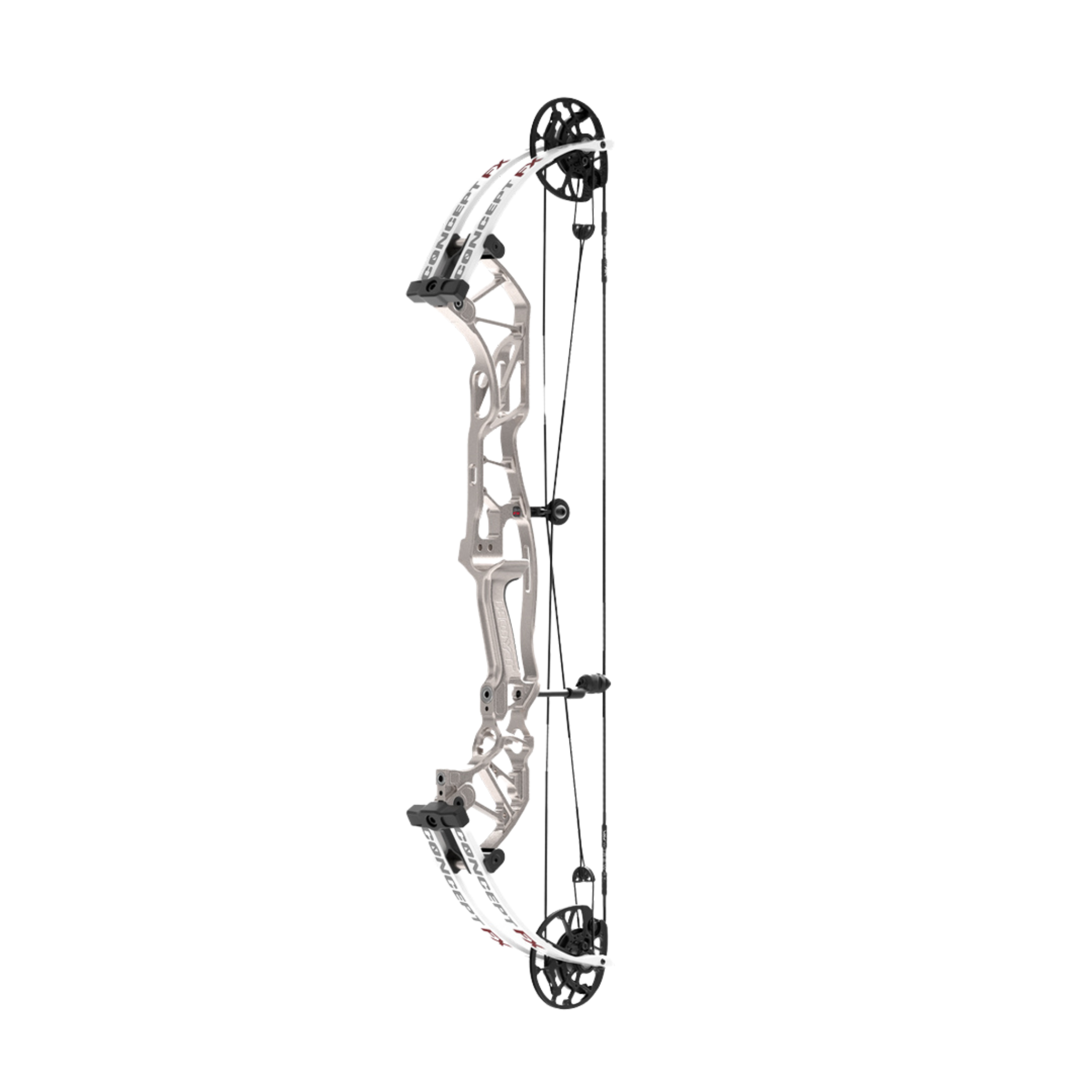 Hoyt Concept FX Compoundbogen - weiße Wurfarme