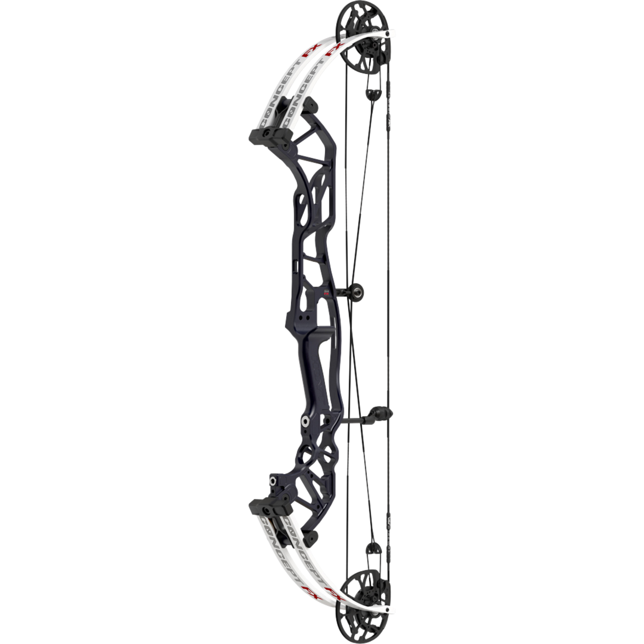 Hoyt Concept FX Compoundbogen - weiße Wurfarme