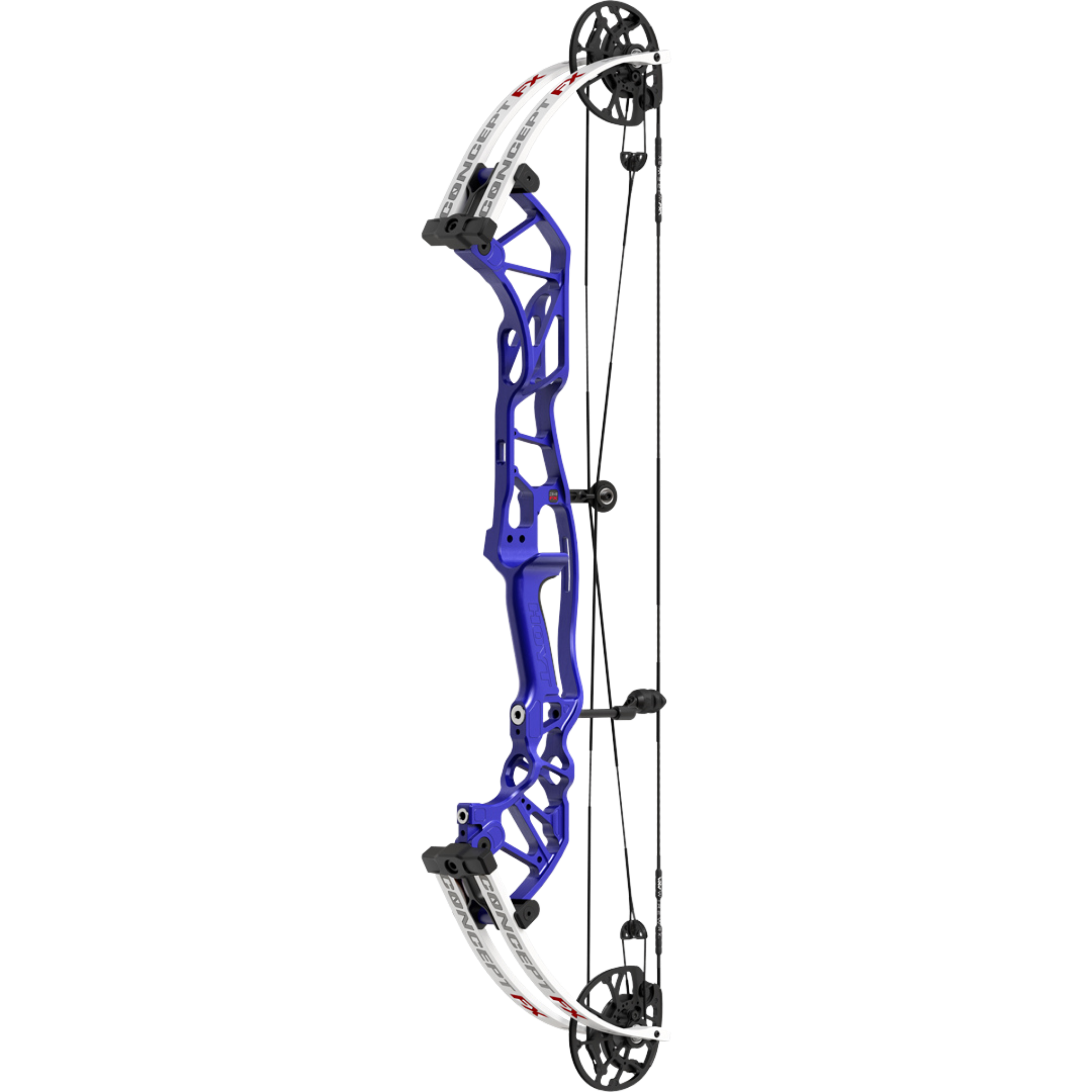 Hoyt Concept FX Compoundbogen - weiße Wurfarme