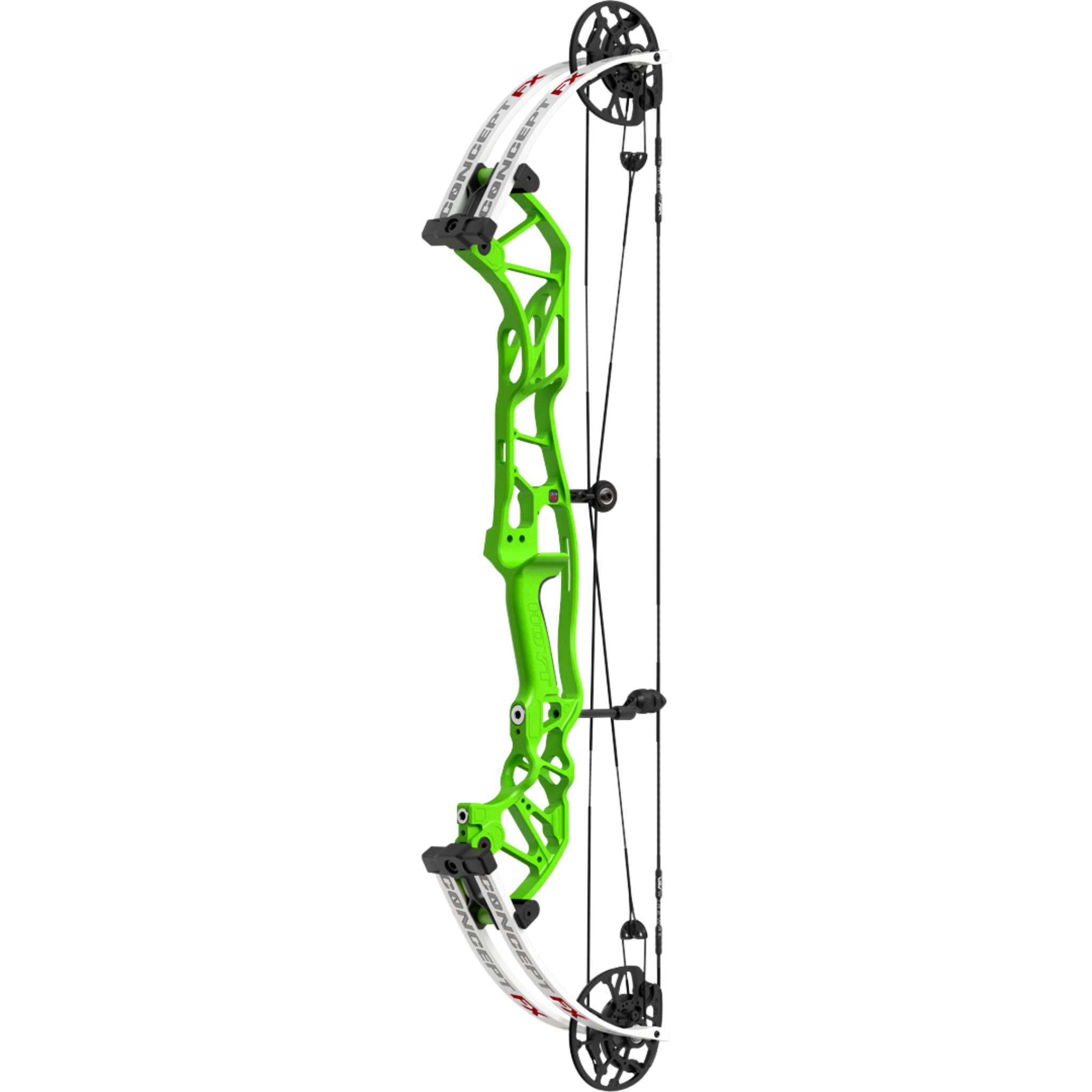 Hoyt Concept FX Compoundbogen - weiße Wurfarme