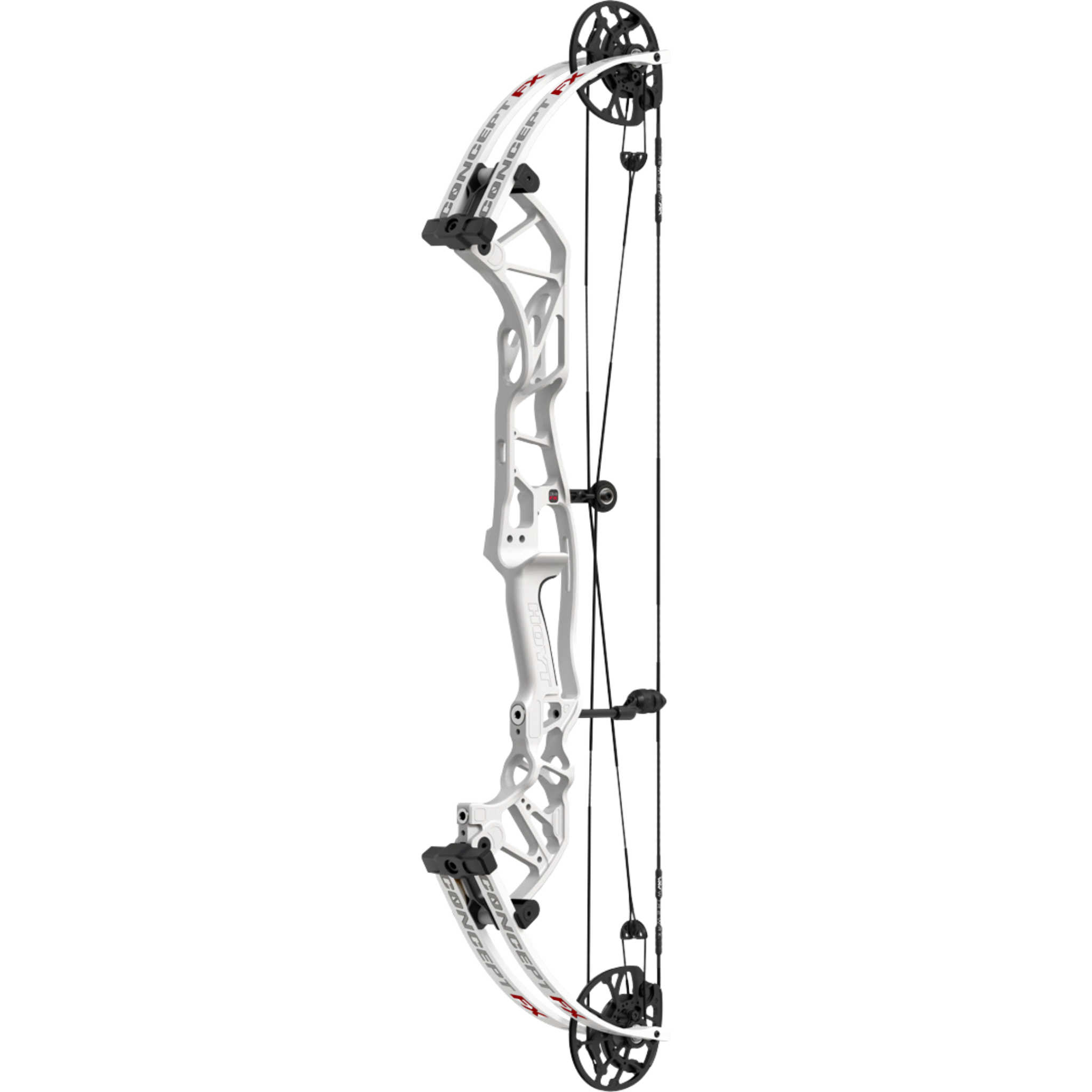 Hoyt Concept FX Compoundbogen - weiße Wurfarme