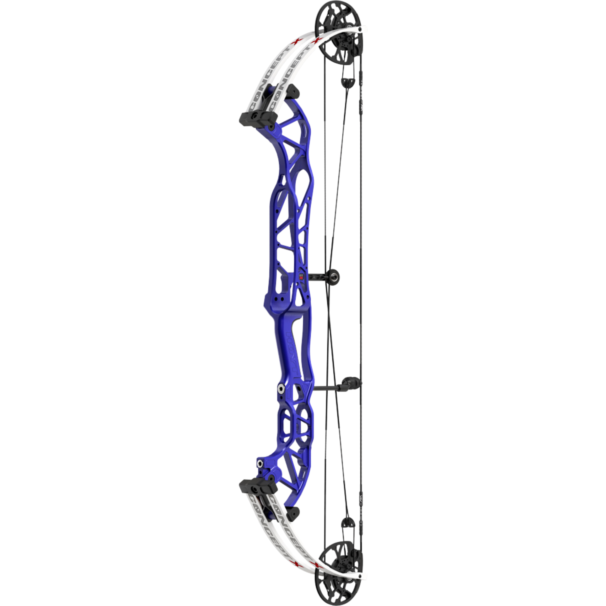Hoyt Concept X 37 Compoundbogen - weiße Wurfarme