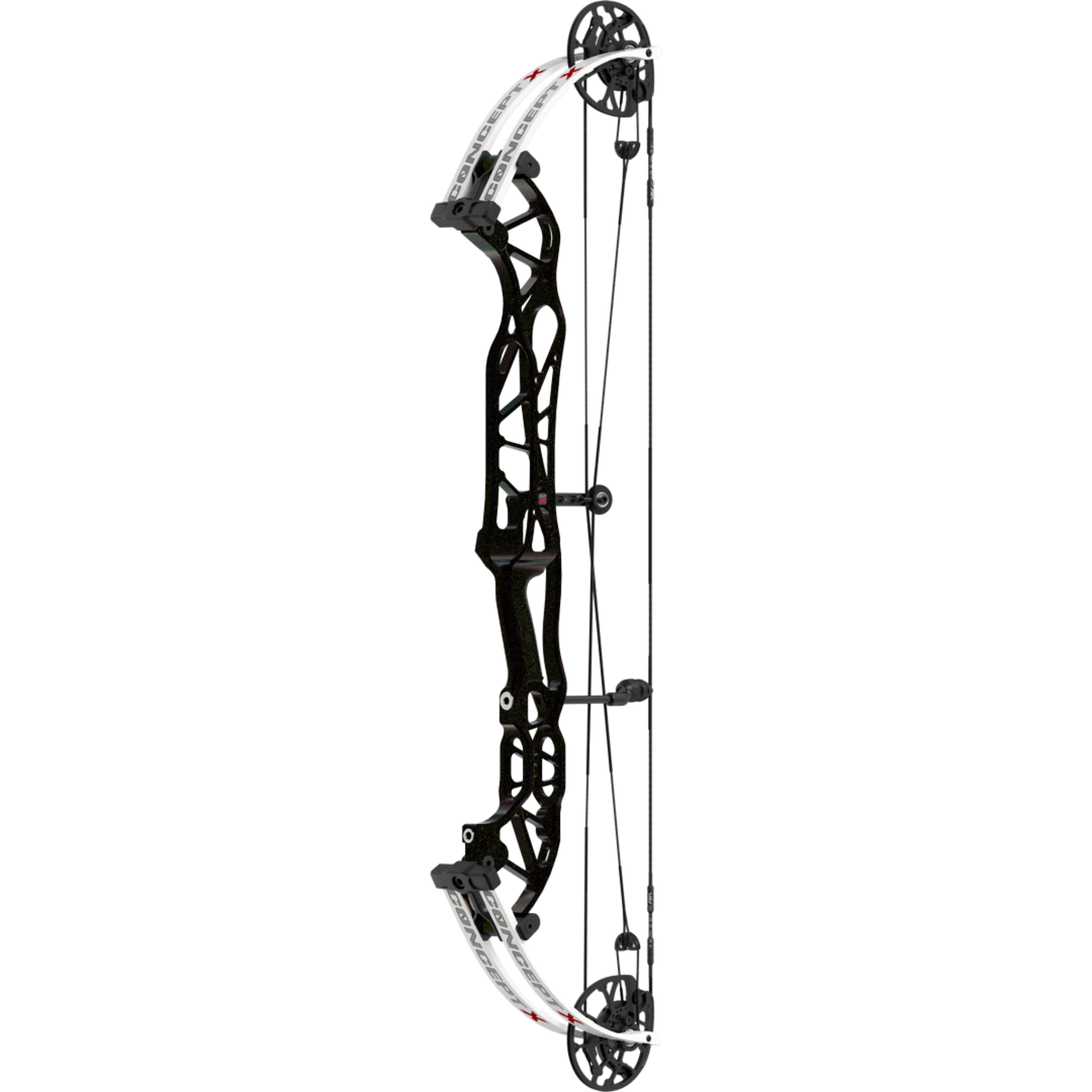 Hoyt Concept X 37 Compoundbogen - weiße Wurfarme