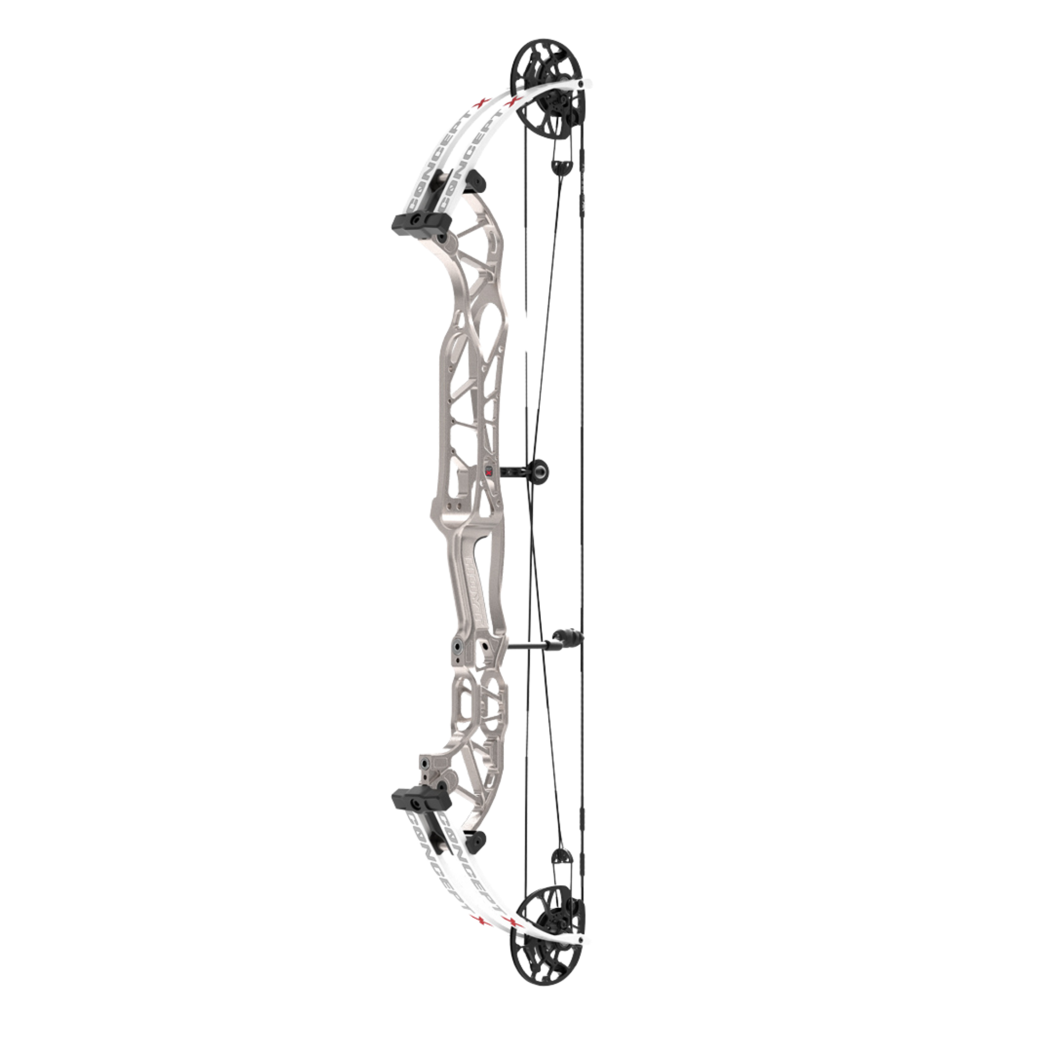 Hoyt Concept X 37 Compoundbogen - weiße Wurfarme