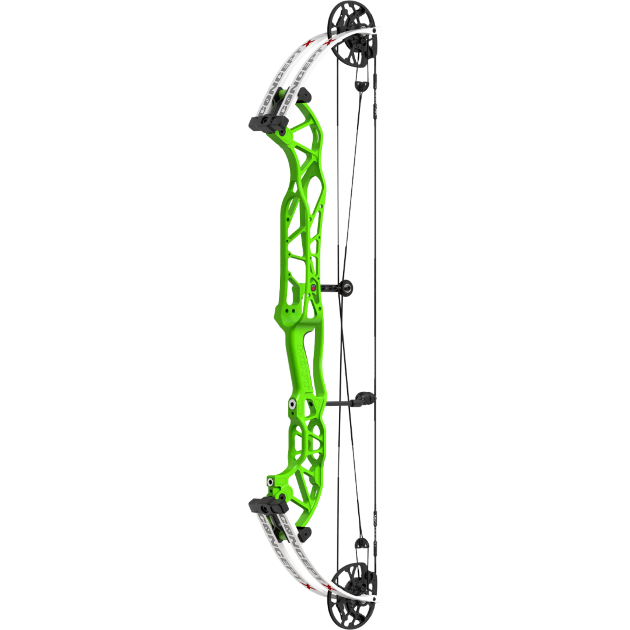 Hoyt Concept X 37 Compoundbogen - weiße Wurfarme