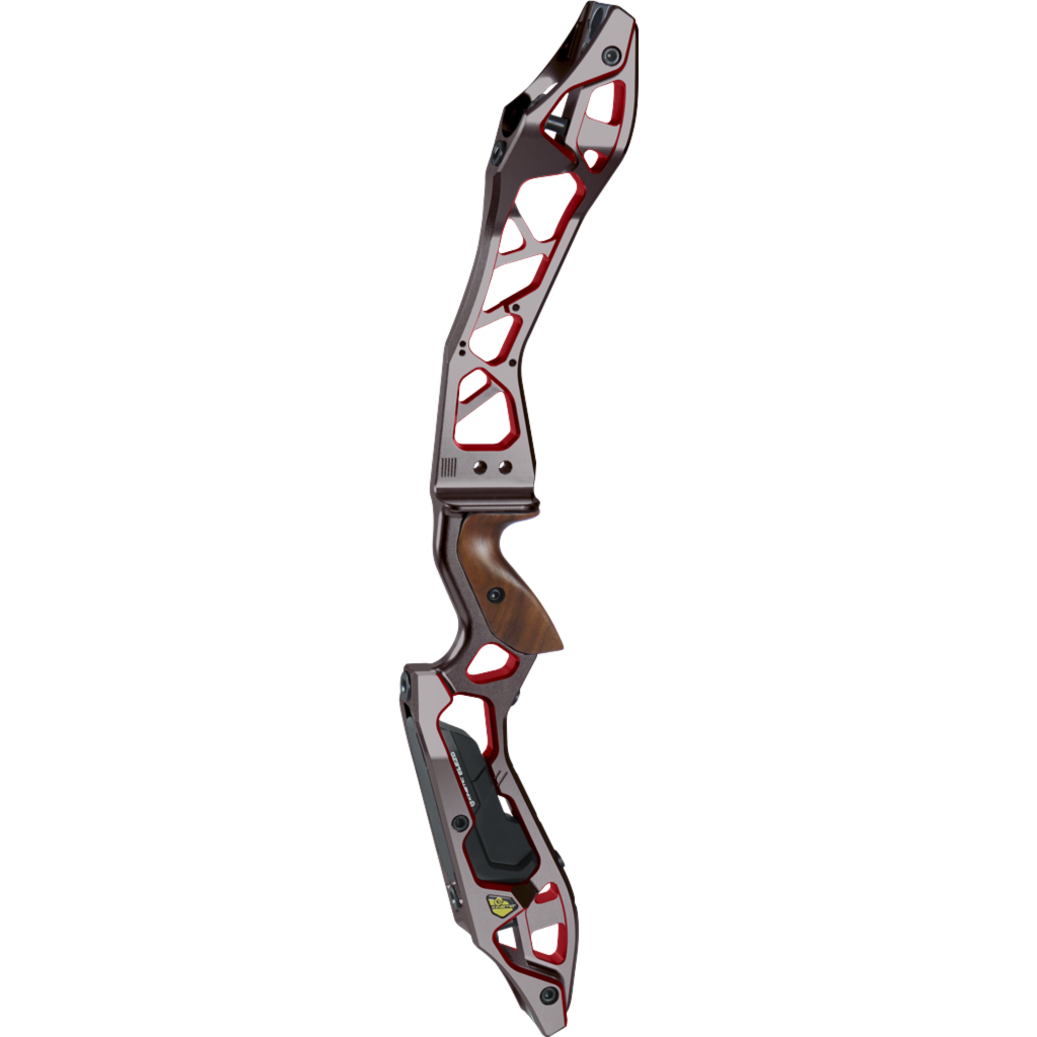 Kinetic Elezo 25" Barebow Recurve Mittelteil Bi-Color