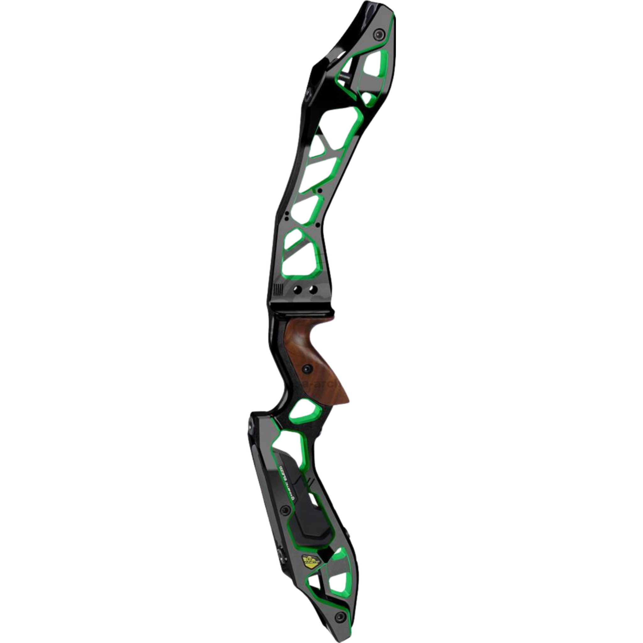 Kinetic Elezo 25" Barebow Recurve Mittelteil Bi-Color