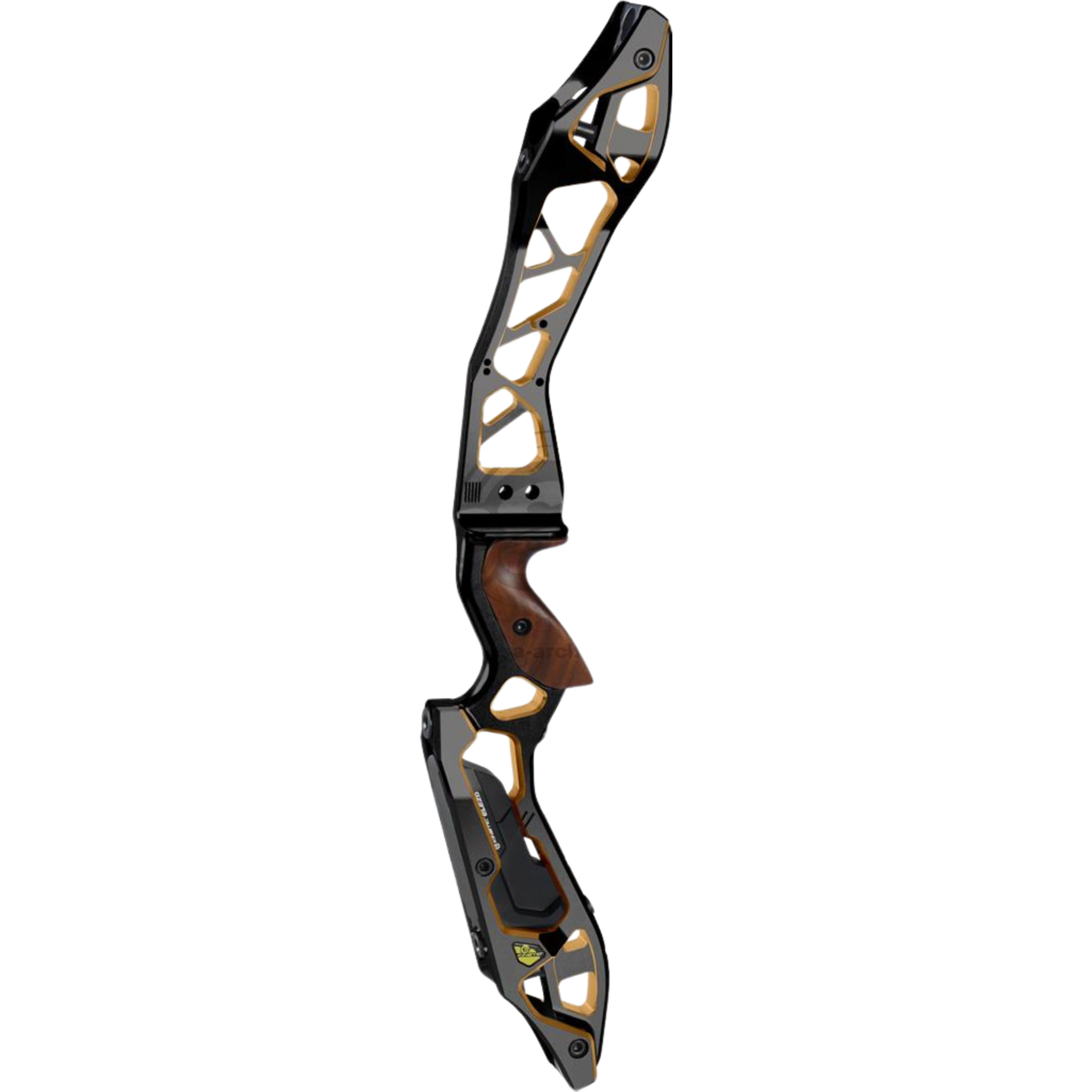 Kinetic Elezo 25" Barebow Recurve Mittelteil Bi-Color