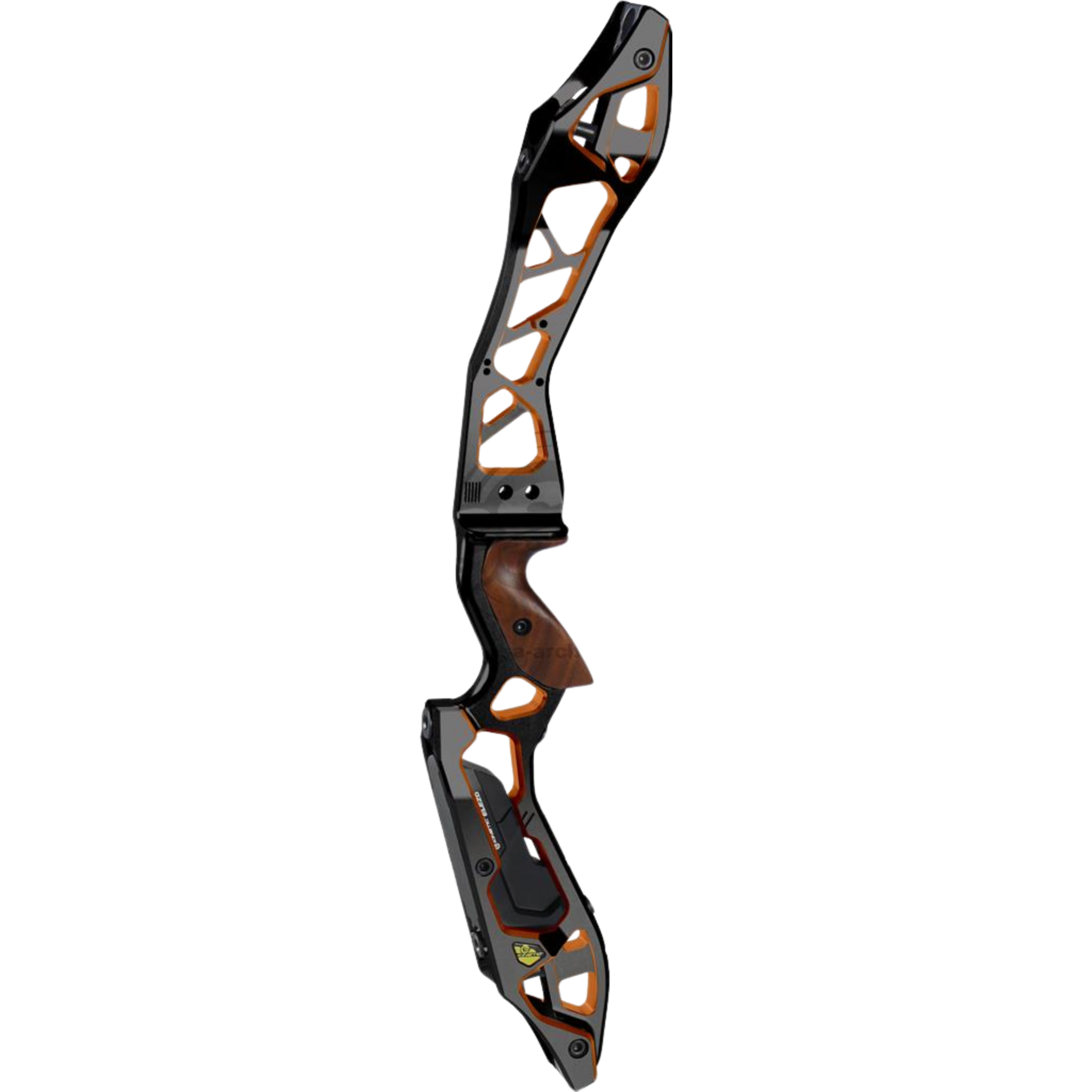 Kinetic Elezo 25" Barebow Recurve Mittelteil Bi-Color