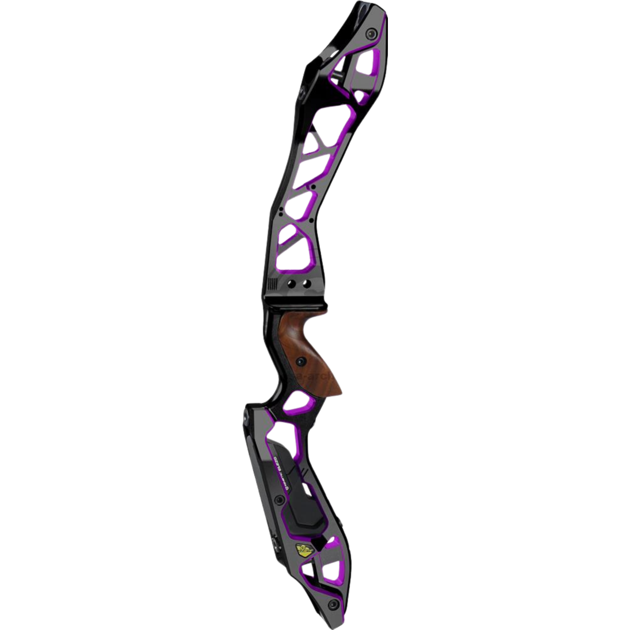 Kinetic Elezo 25" Barebow Recurve Mittelteil Bi-Color
