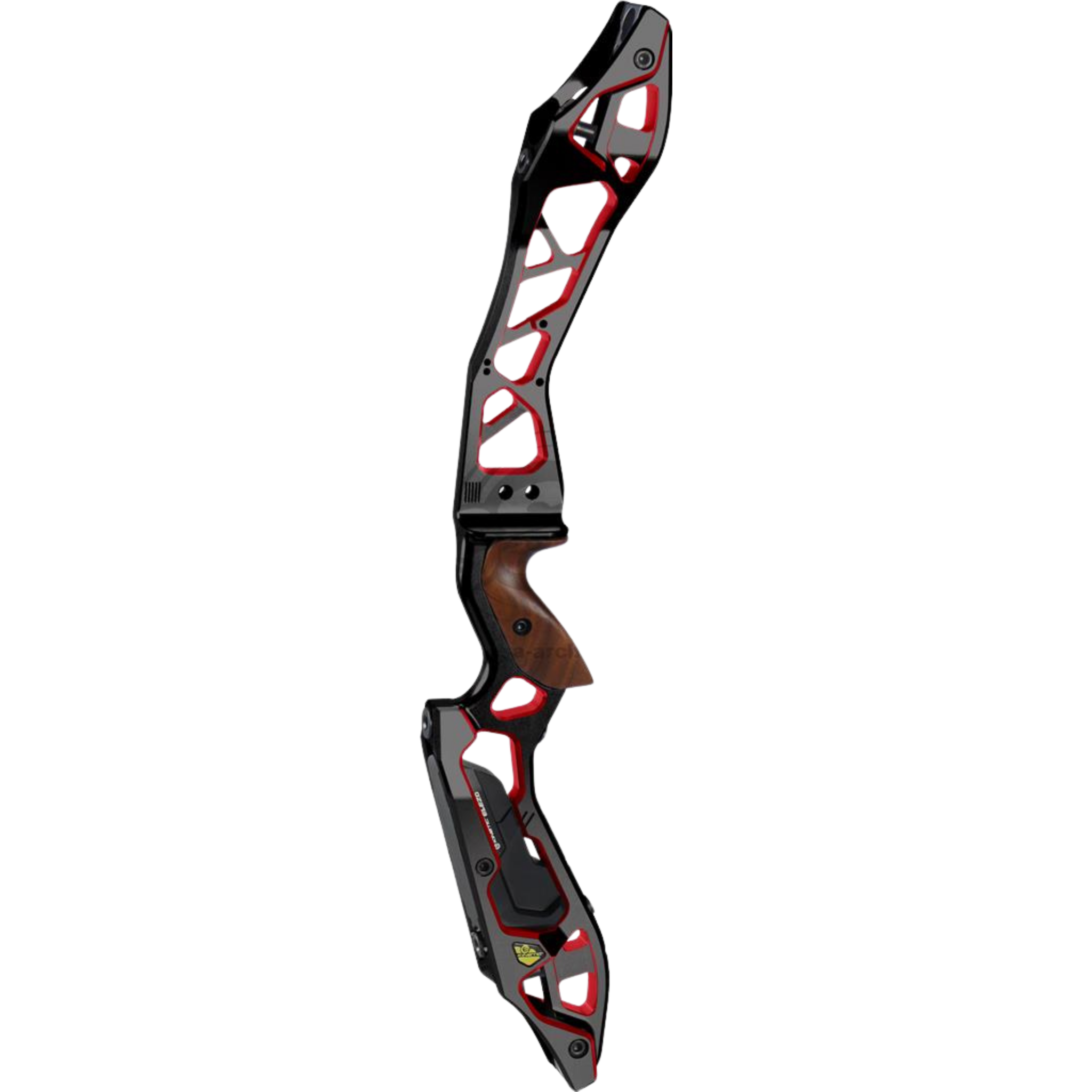 Kinetic Elezo 25" Barebow Recurve Mittelteil Bi-Color