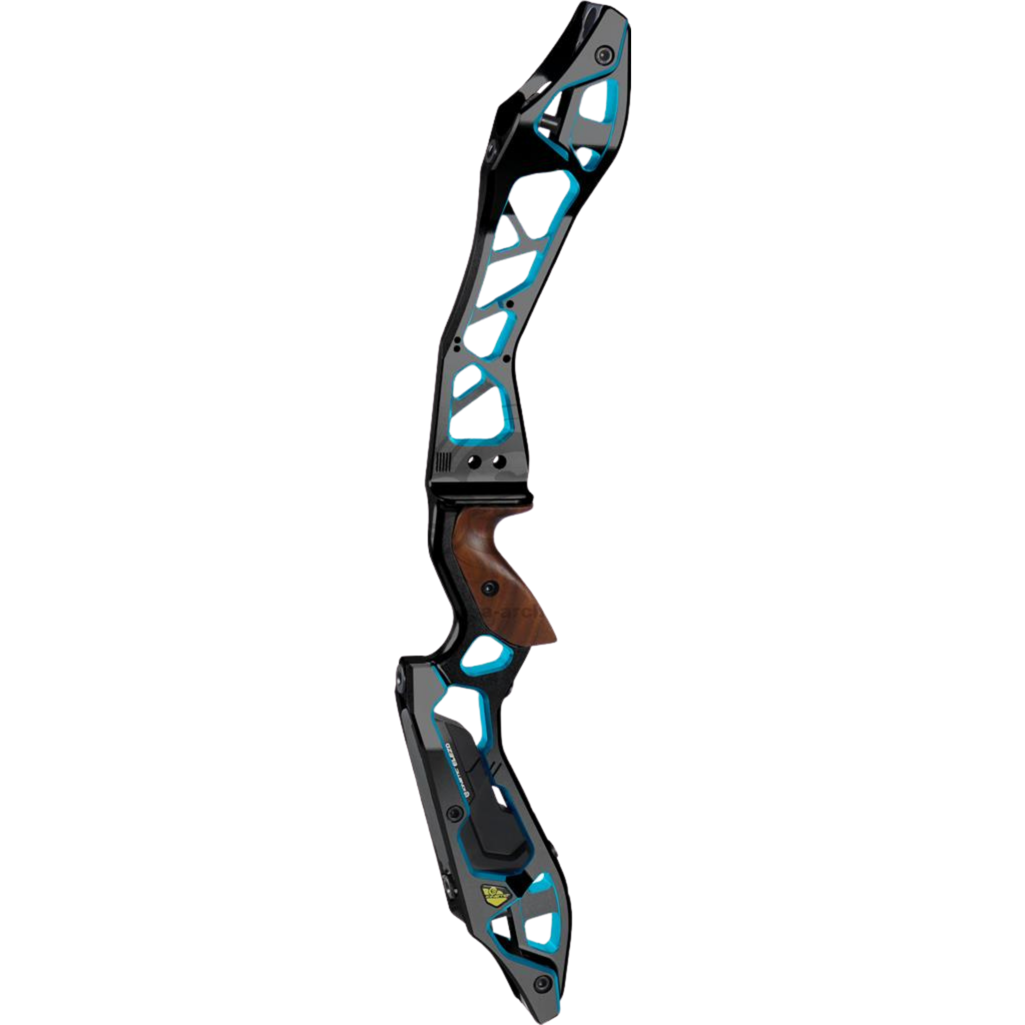 Kinetic Elezo 25" Barebow Recurve Mittelteil Bi-Color