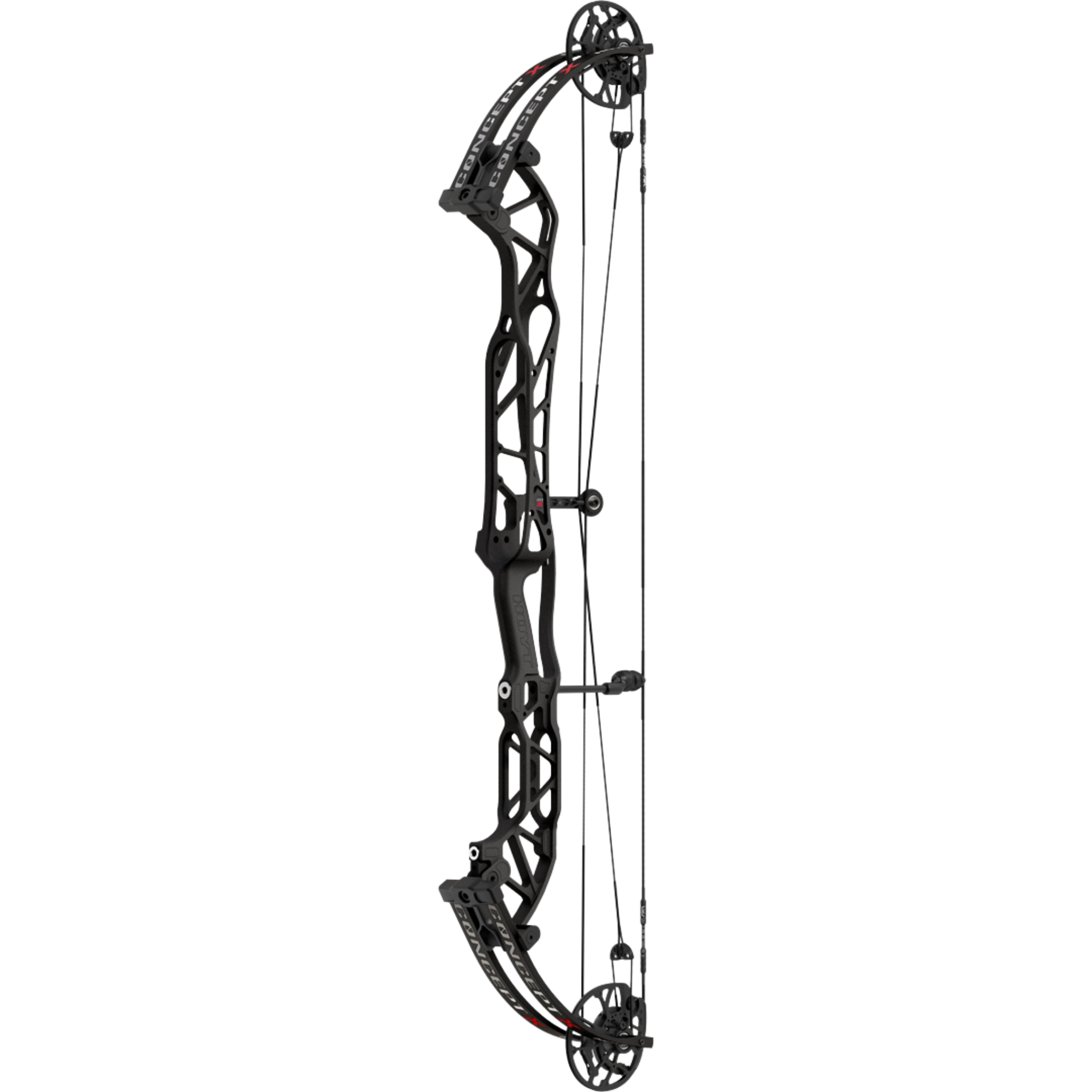 Hoyt Concept X 40 Compoundbogen - schwarze Wurfarme