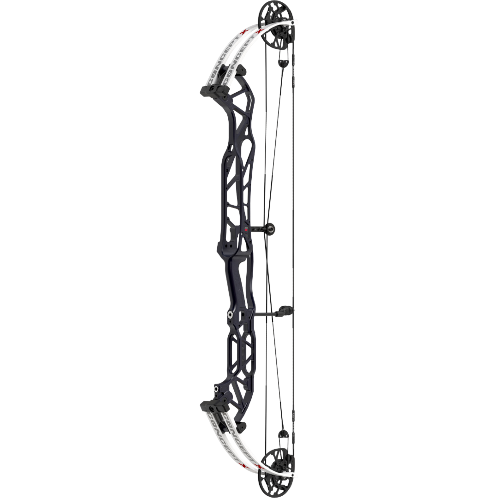 Hoyt Concept X 40 Compoundbogen - weiße Wurfarme