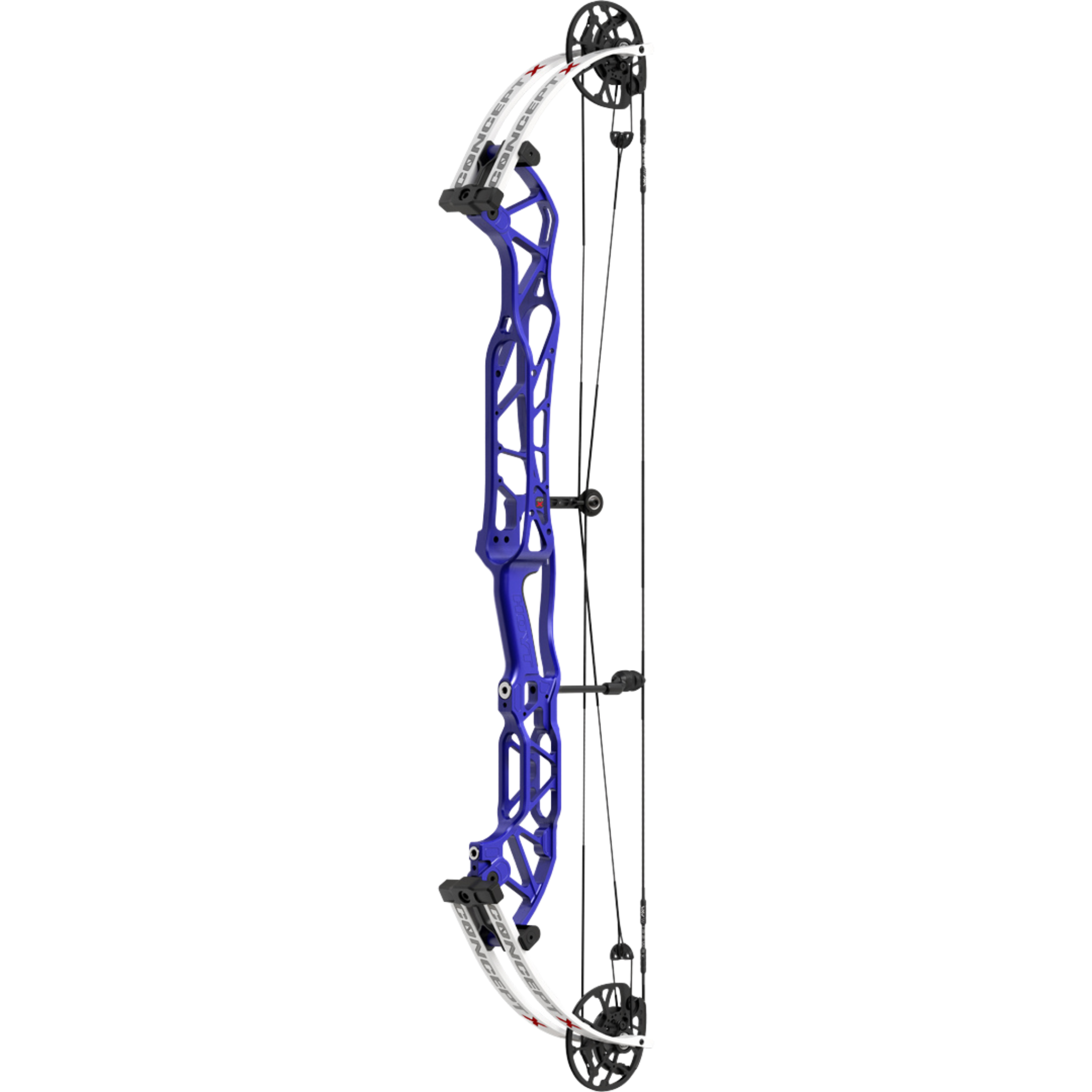 Hoyt Concept X 40 Compoundbogen - weiße Wurfarme
