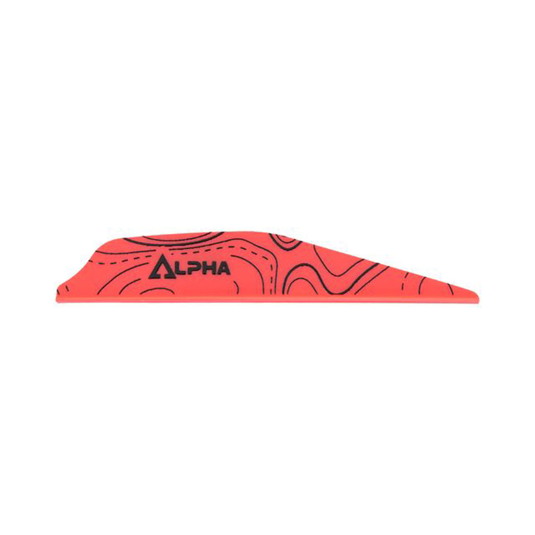 Bohning Alpha AR1250 Topo Vane - 100er Pack