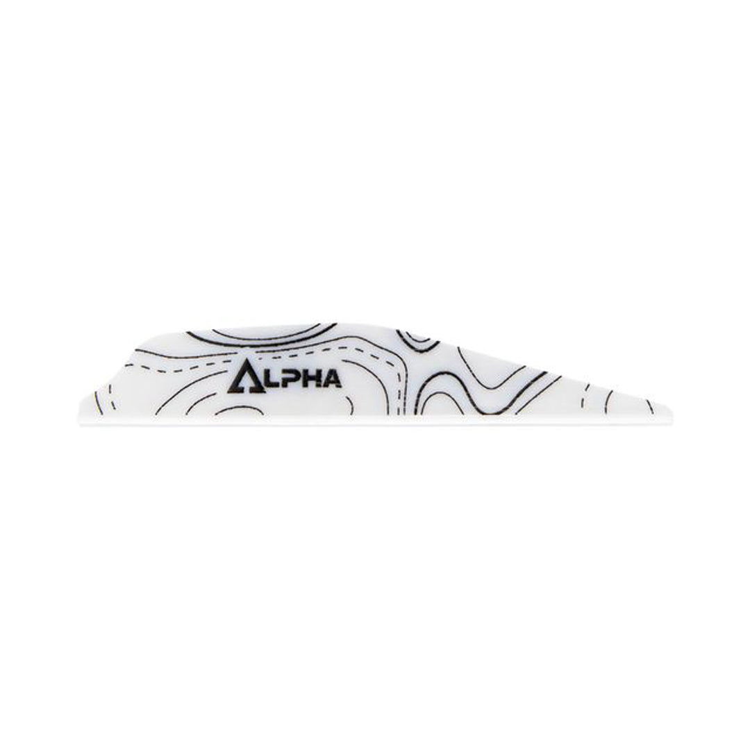 Bohning Alpha AR1250 Topo Vane - 100er Pack