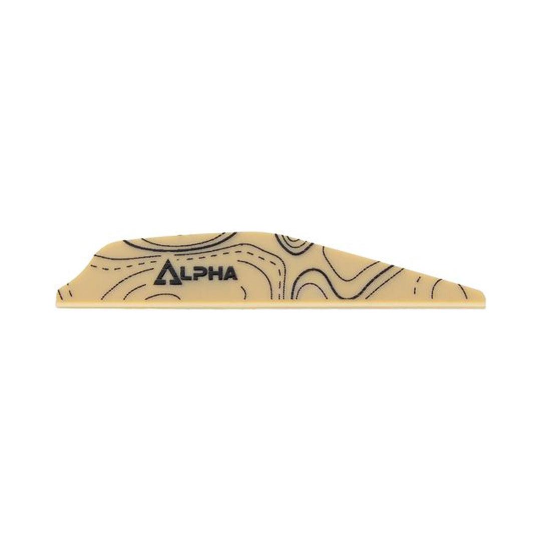 Bohning Alpha AR1250 Topo Vane - 100er Pack