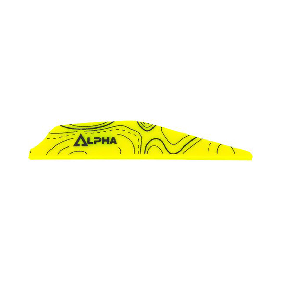 Bohning Alpha AR1250 Topo Vane - 100er Pack