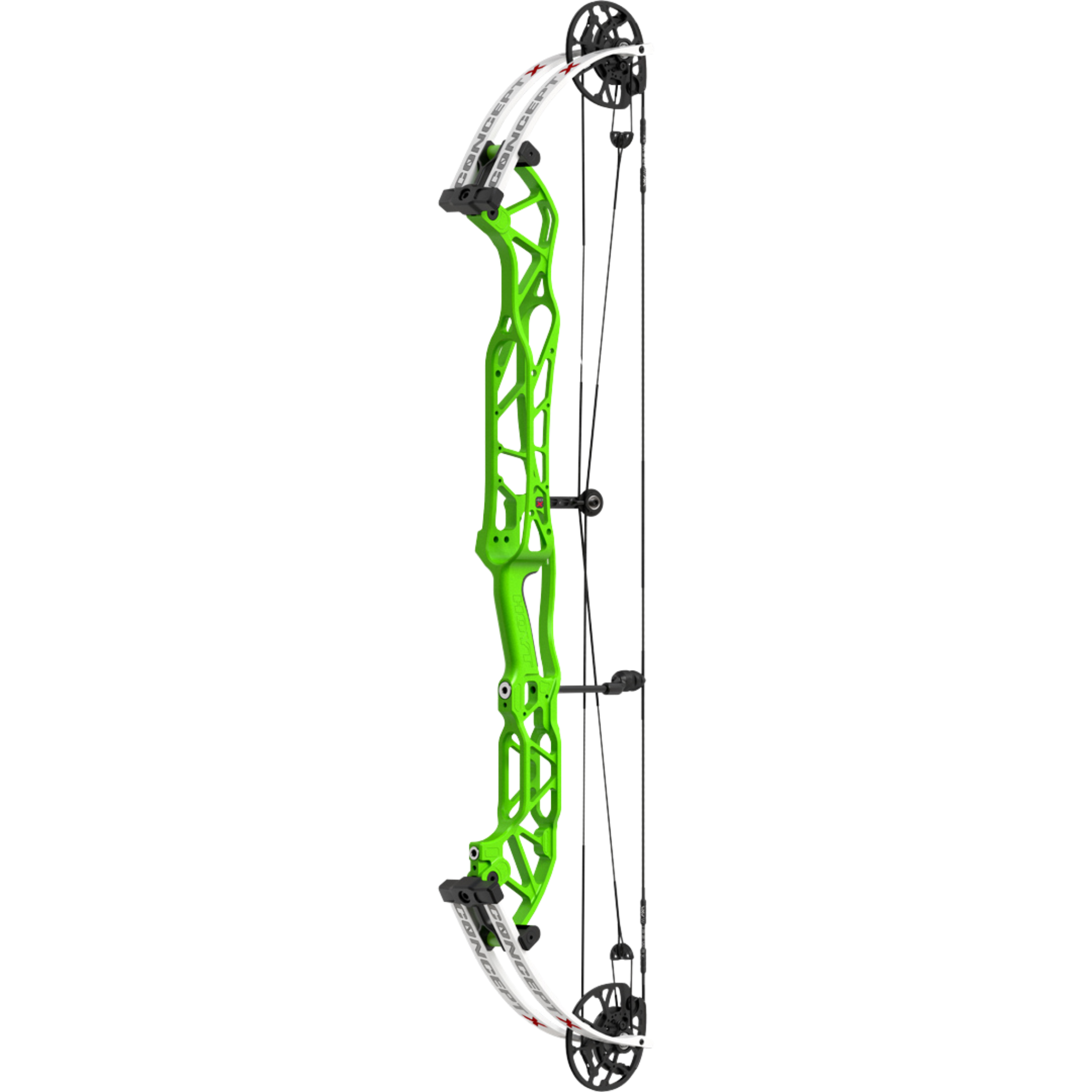 Hoyt Concept X 40 Compoundbogen - weiße Wurfarme
