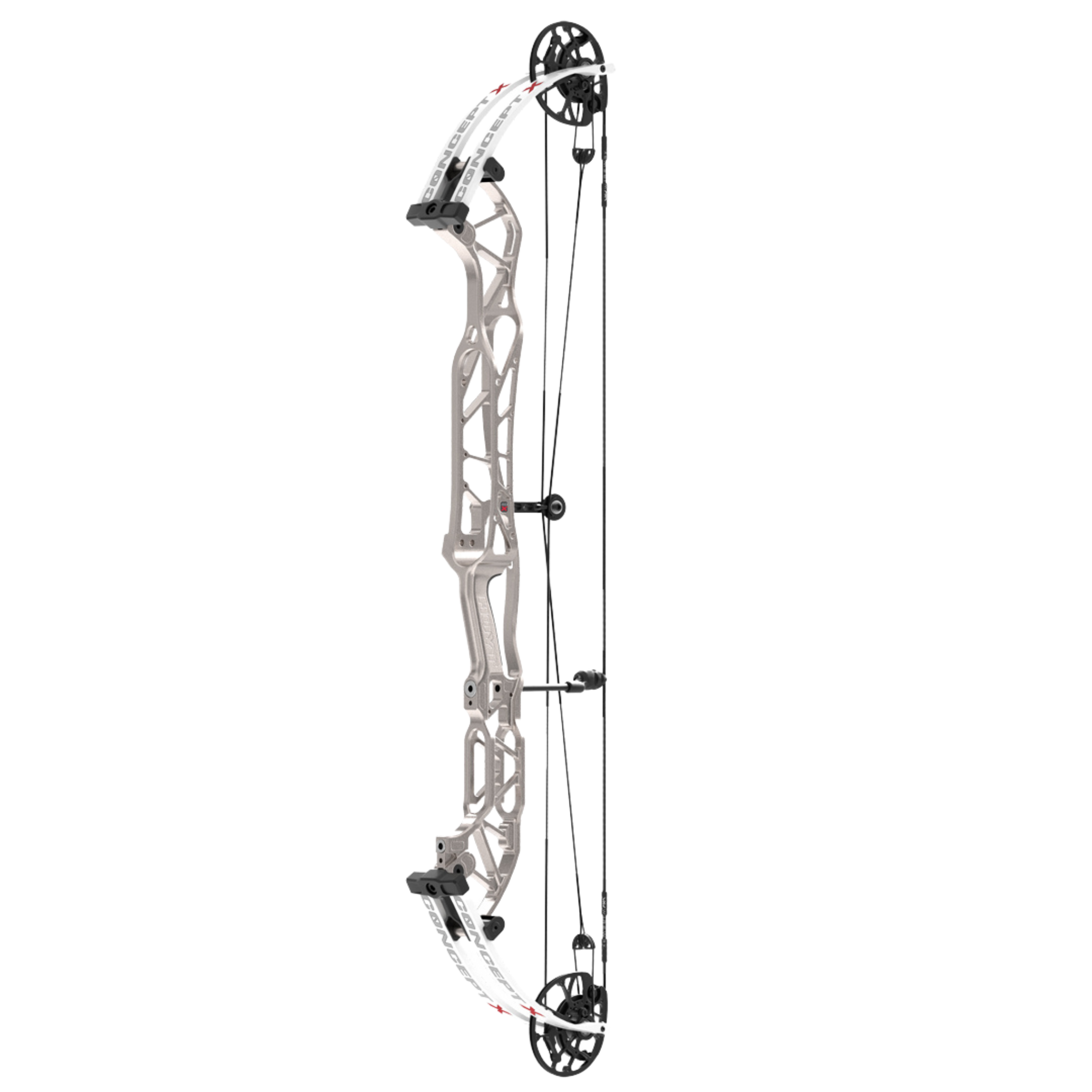 Hoyt Concept X 40 Compoundbogen - weiße Wurfarme