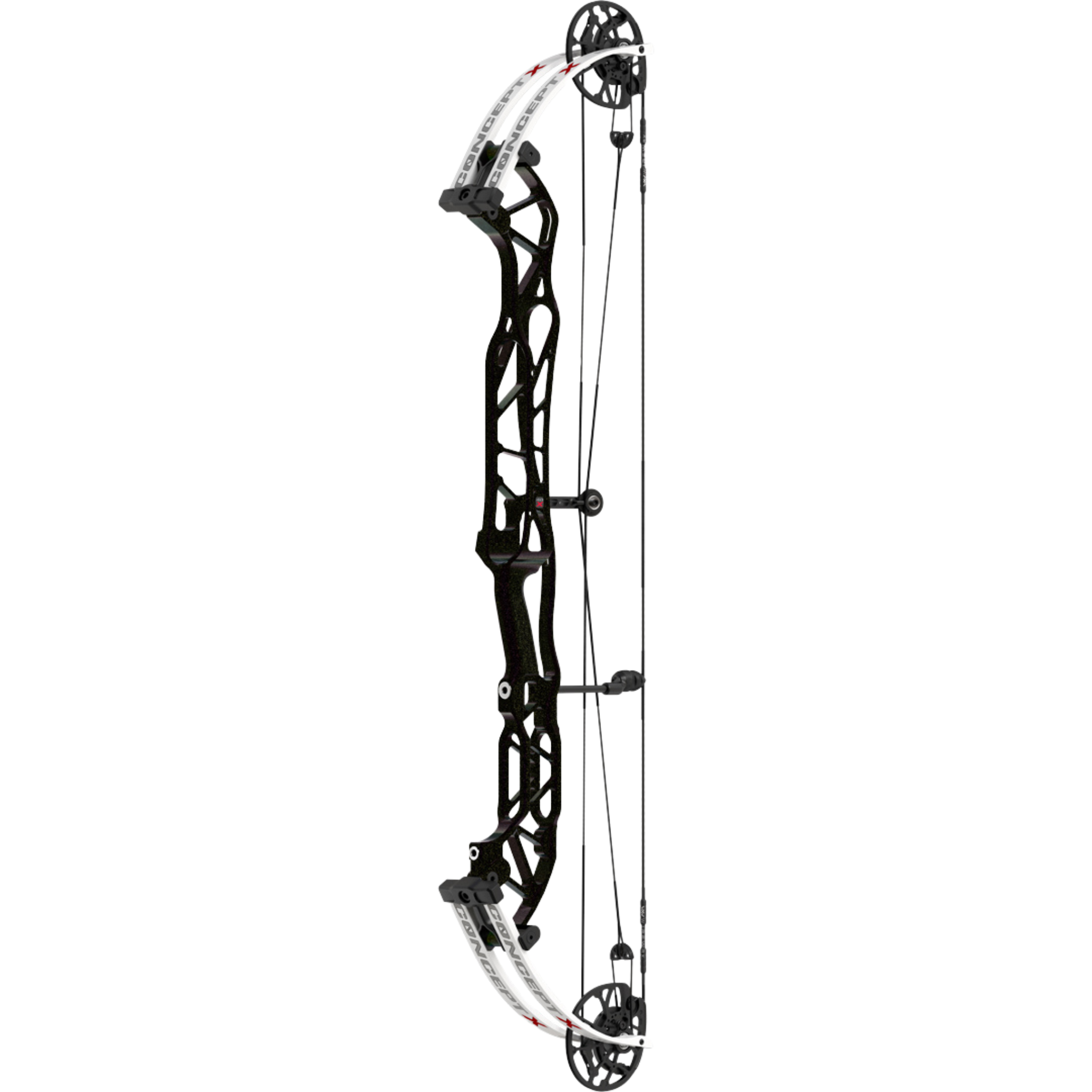 Hoyt Concept X 40 Compoundbogen - weiße Wurfarme