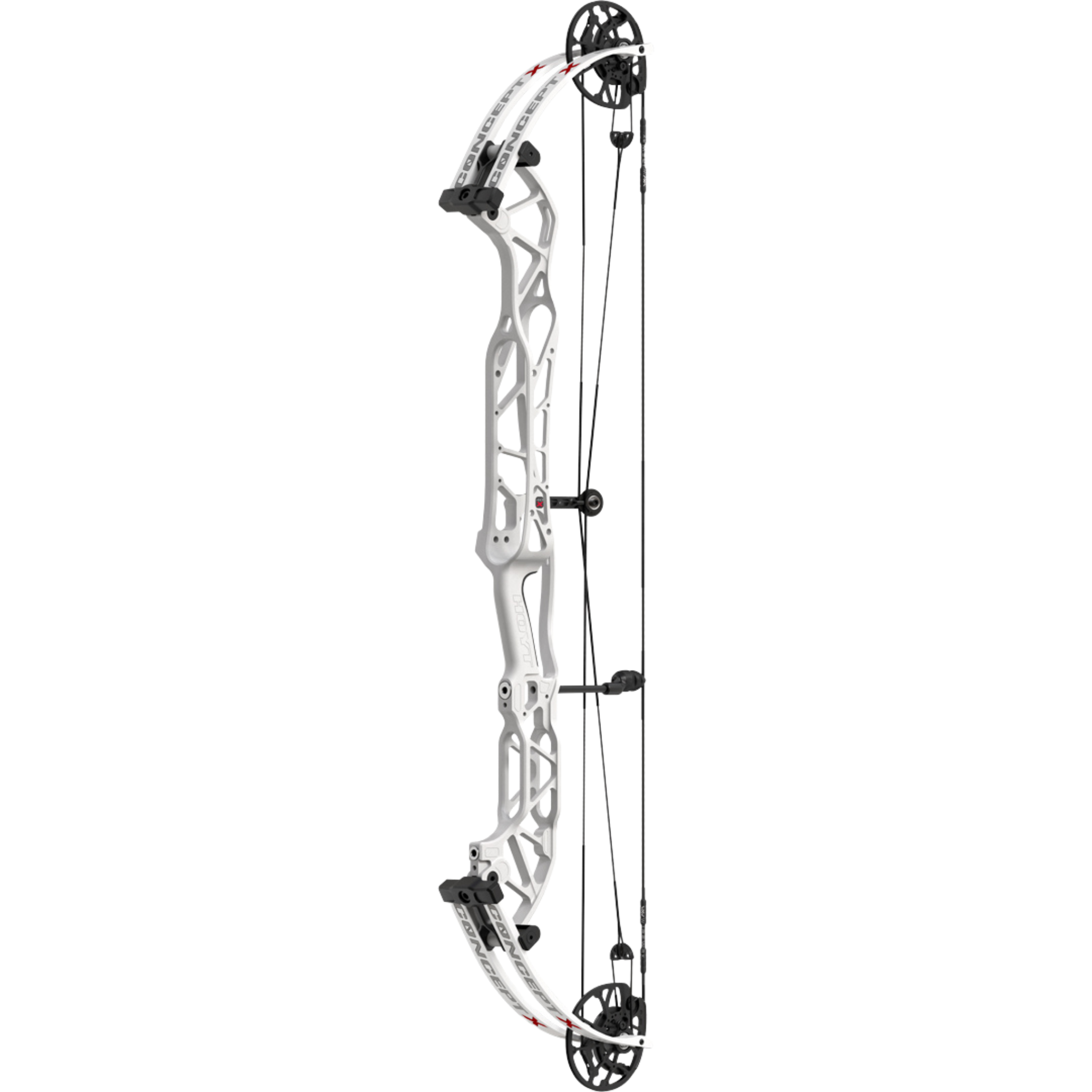 Hoyt Concept X 40 Compoundbogen - weiße Wurfarme